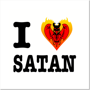 I Heart Satan Posters and Art